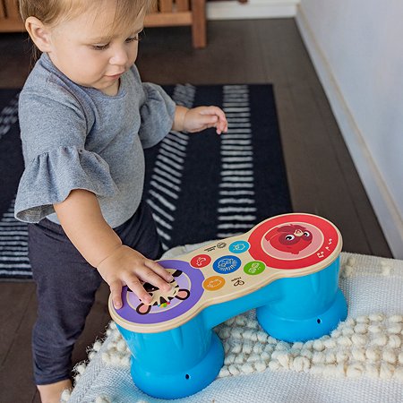 Серия Волшебное прикосновение HAPE Музыкальная игрушка для малышей Барабан сенсорный