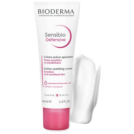 Крем Bioderma Sensibio Дефенсив для увлажнения чувствительной кожи лица легкая текстура 40 мл - фото 3