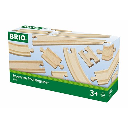 Набор BRIO железнодорожный полотно базовые элементы