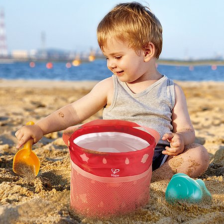 Игрушки для песка HAPE Рыбка с лопаткой и формочкой - фото 1