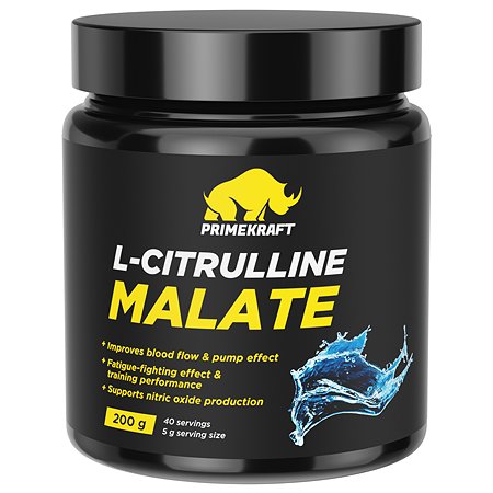 Комплекс аминокислотный Prime Kraft l-Citrullune Malate чистый 200г - фото 1