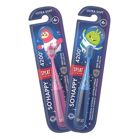 Зубная щетка Splat Junior Ultra 4200 в ассортименте