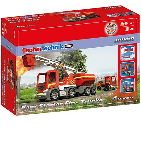 Конструктор FISCHERTECHNIK Пожарные машины для малышей