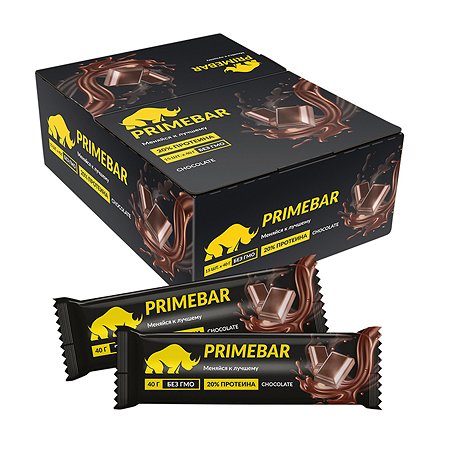Батончик протеиновый Primebar шоколад 40г*15шт - фото 2