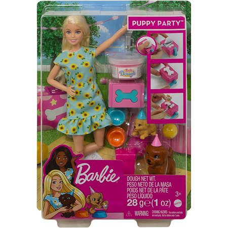 Набор Barbie Вечеринка кукла+питомцы GXV75 - фото 2