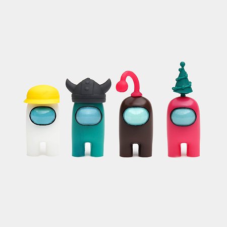 Игровой набор Fanzo Store Коллекционные фигурки-игрушки для детей Among us светящиеся в темноте