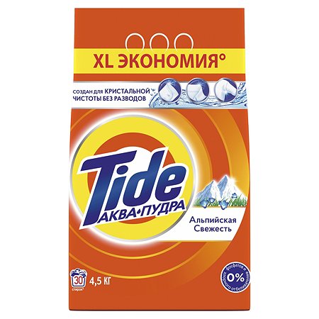 Порошок стиральный Tide Альпийская Свежесть 4.5кг(автомат)