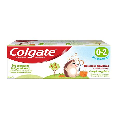 Зубная паста Colgate Нежные фрукты 40мл 0-2лет - фото 3