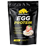 Протеин яичный Prime Kraft Egg Protein клубника-сливки 900г
