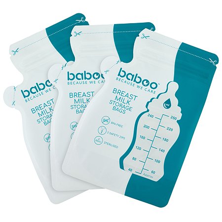 Пакеты для хранения грудного молока BABOO 25шт 2-005 - фото 6