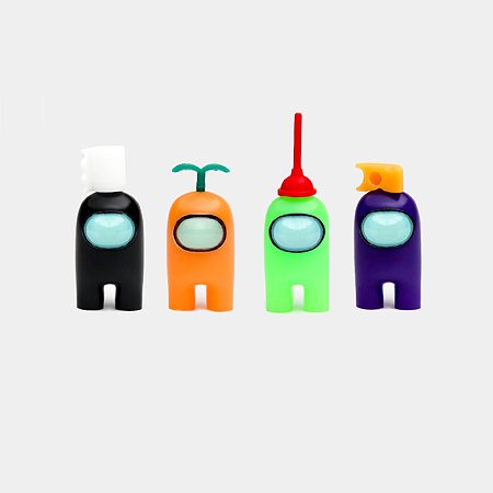 Игровой набор Fanzo Store Миниатюрные фигурки-игрушки для детей Among us светящиеся в темноте