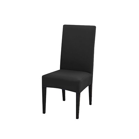 Чехол на стул LuxAlto Коллекция Jersey черный