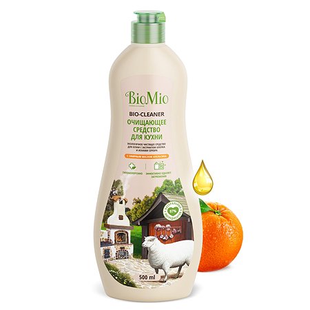 Средство чистящее BioMio для кухни апельсин 500мл