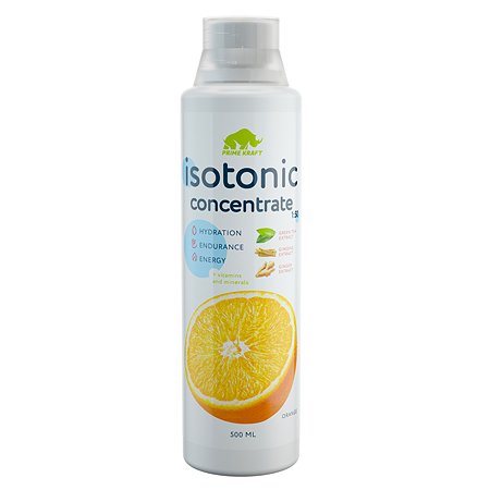 Напиток Изотоник Prime Kraft концентрат апельсин 500 мл