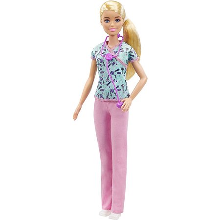 Кукла Barbie Кем быть? Медсестра GTW39 - фото 1