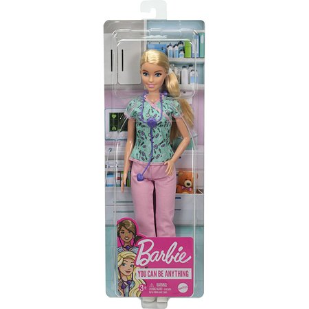 Кукла Barbie Кем быть? Медсестра GTW39 - фото 2