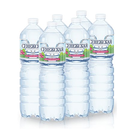 Вода питьевая Сенежская 1.5 л негазированная (6 шт в упаковке)
