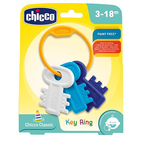 Игрушка Chicco развивающая Ключи Blue - фото 2