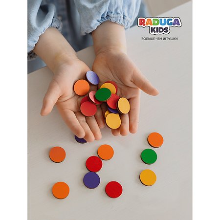 Мозаика сортер Raduga Kids 5в1 Овощи деревянные игрушки для малышей - фото 6