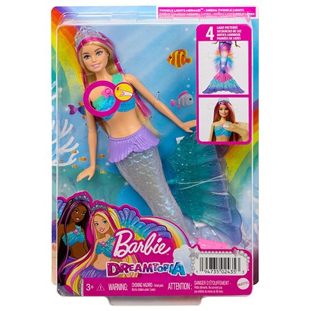 Кукла Barbie Сверкающая русалочка HDJ36 - фото 2