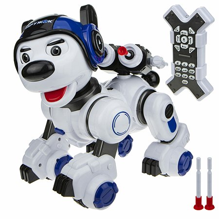 Интерактивная игрушка 1 TOY Дружок радиоуправляемый робот-щенок
