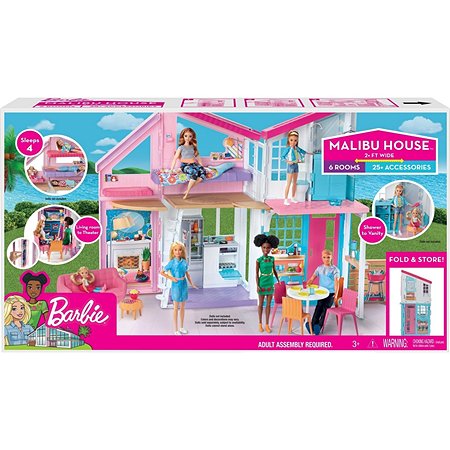 Дом Barbie Малибу FXG57 - фото 2