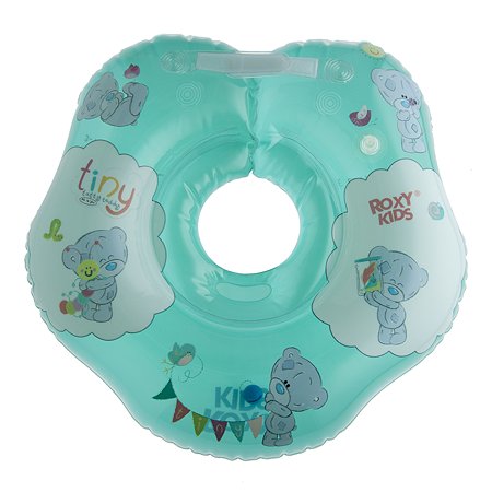 Круг на шею ROXY-KIDS Kids для купания малышей надувной Teddy Friends