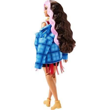 Кукла Barbie Экстра в платье баскетбольный стиль HDJ46 - фото 5