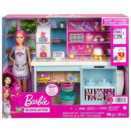 Набор игровой Barbie Кондитерская с куклой и аксессуарами HGB73 - фото 2