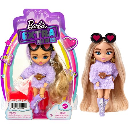 Кукла Barbie Экстра Минис 4 HGP66 - фото 11