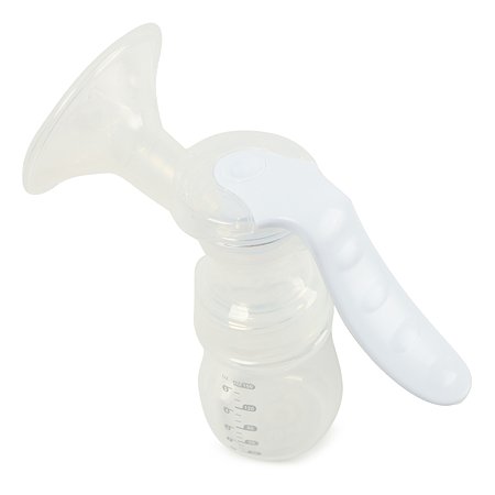 Молокоотсос BabyGo ручной с бутылочкой O4-0040 - фото 6