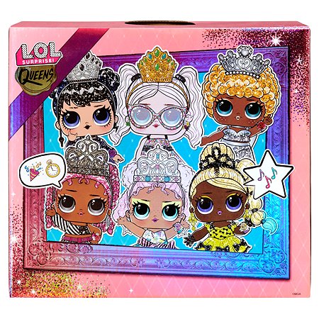 Кукла L.O.L. Surprise! Queens Doll в непрозрачной упаковке (Сюрприз) 579830EUC - фото 10