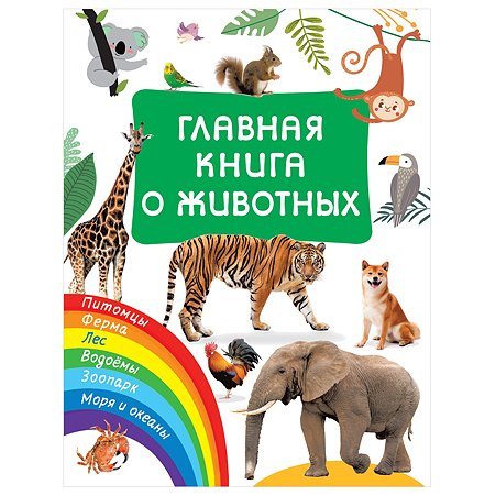 Книга АСТ Главная книга о животных