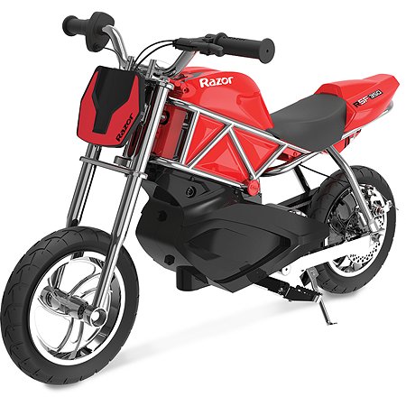 Электромотоцикл для детей RAZOR RSF350 красный спортивный детский