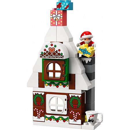 Конструктор Lego DUPLO Santas Gingerbread House 10976 - фото 4