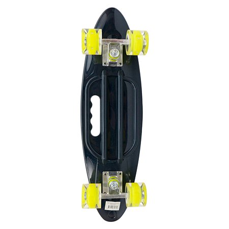 Скейт Cosmo пластиковый Черно-желтый cs901 - фото 2