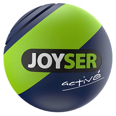 Игрушка для собак Joyser Active Мяч резиновый с пищалкой M Зеленый 7001J