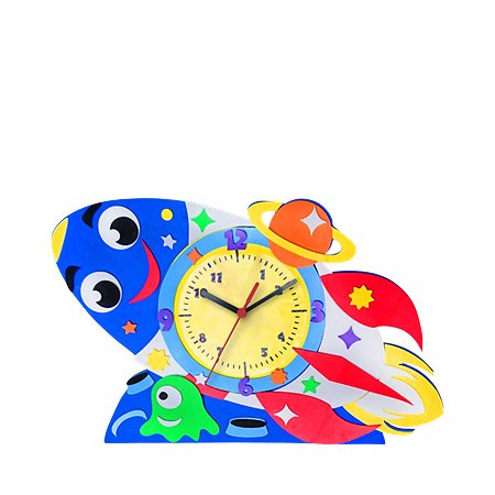 Детские часы Color Kit Ракета - набор для творчества