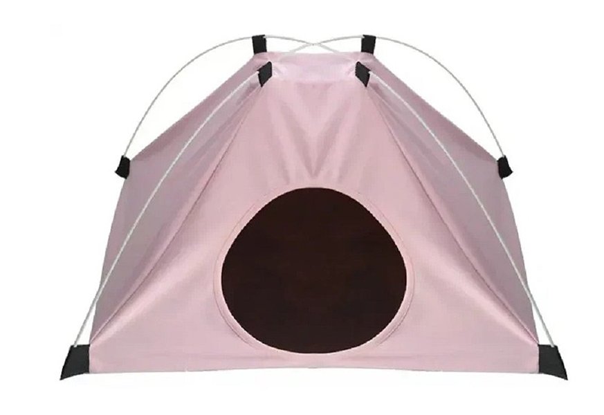Домик-лежанка для кошек ZDK ZooWell Home палатка розовая