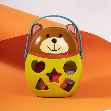Развивающая игрушка-сортер Little Hero для детей Мишка 3015_1 - фото 5