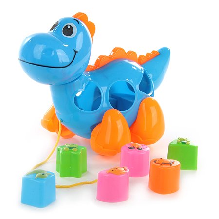 Развивающая игрушка Veld Co Сортер-динозавр